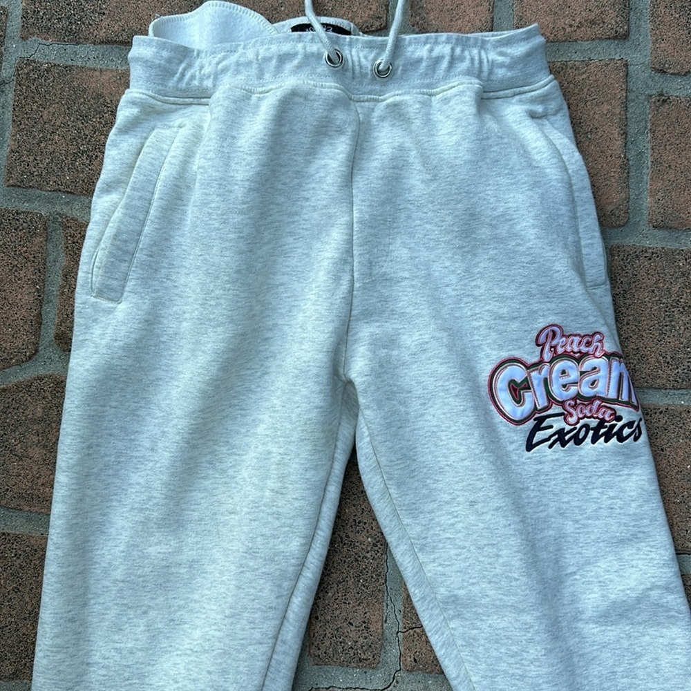 🩶🩶🩶HP farms XL light grey sweatpants streetwear Weed grower